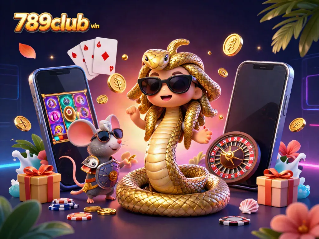Experience thrilling gameplay with 789club vin featuring Medusa and casino elements amid vibrant visuals.