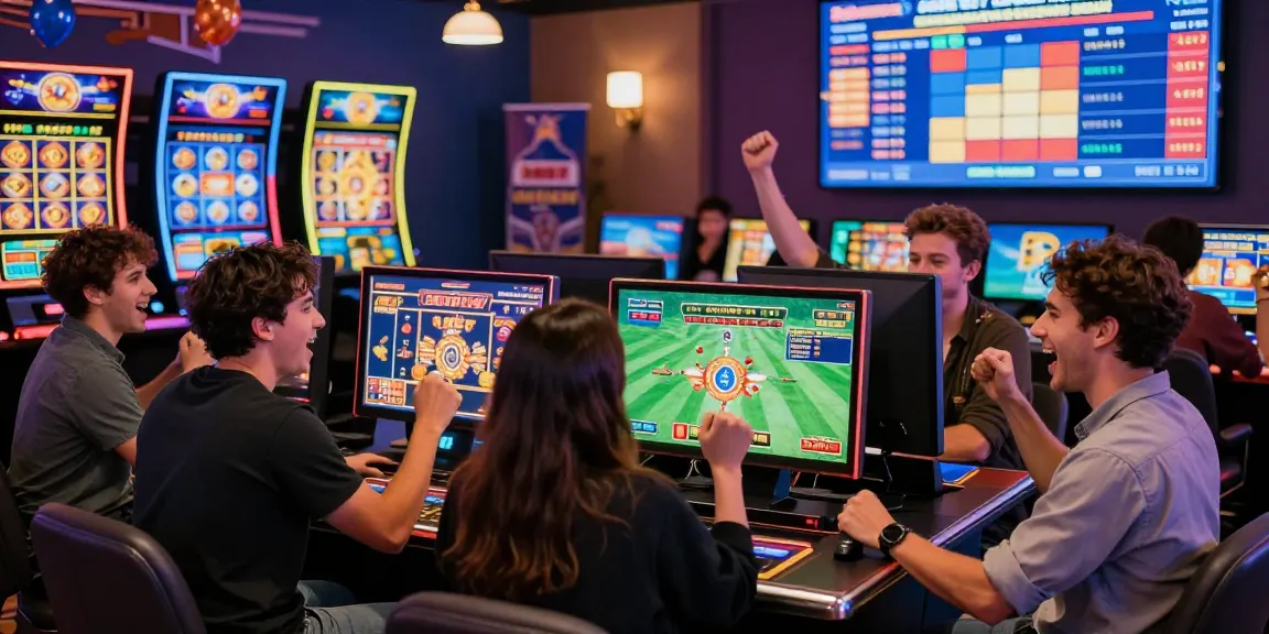 Join the excitement at https://shbet.cruises/ as friends celebrate a big win in a vibrant online casino environment