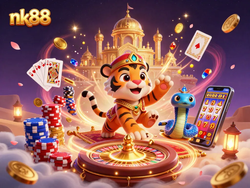 Win big at nk88 with an immersive casino experience featuring exciting 3D elements and a vibrant atmosphere.