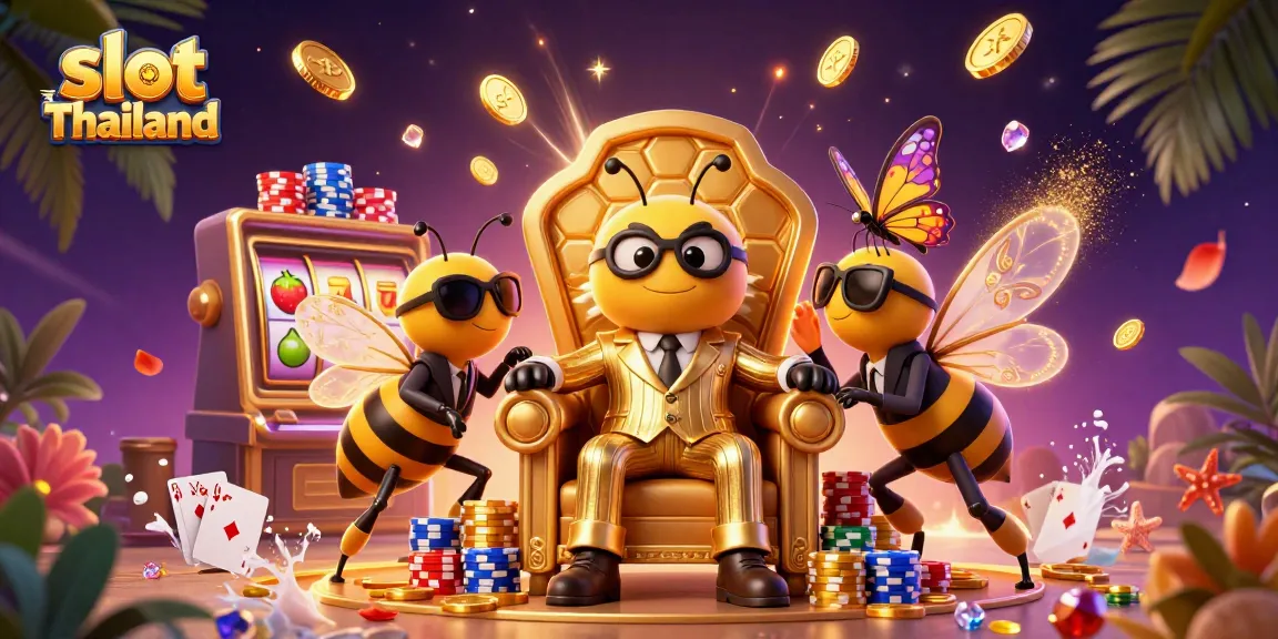 Menangkan slot Thailand dengan karakter kartun berwarna-warni dalam ilustrasi kasino yang mengesankan.