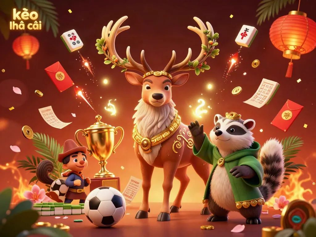 Engage with kèo nhà cái as a Celtic druid stag and wise badger explore exciting sports betting elements.