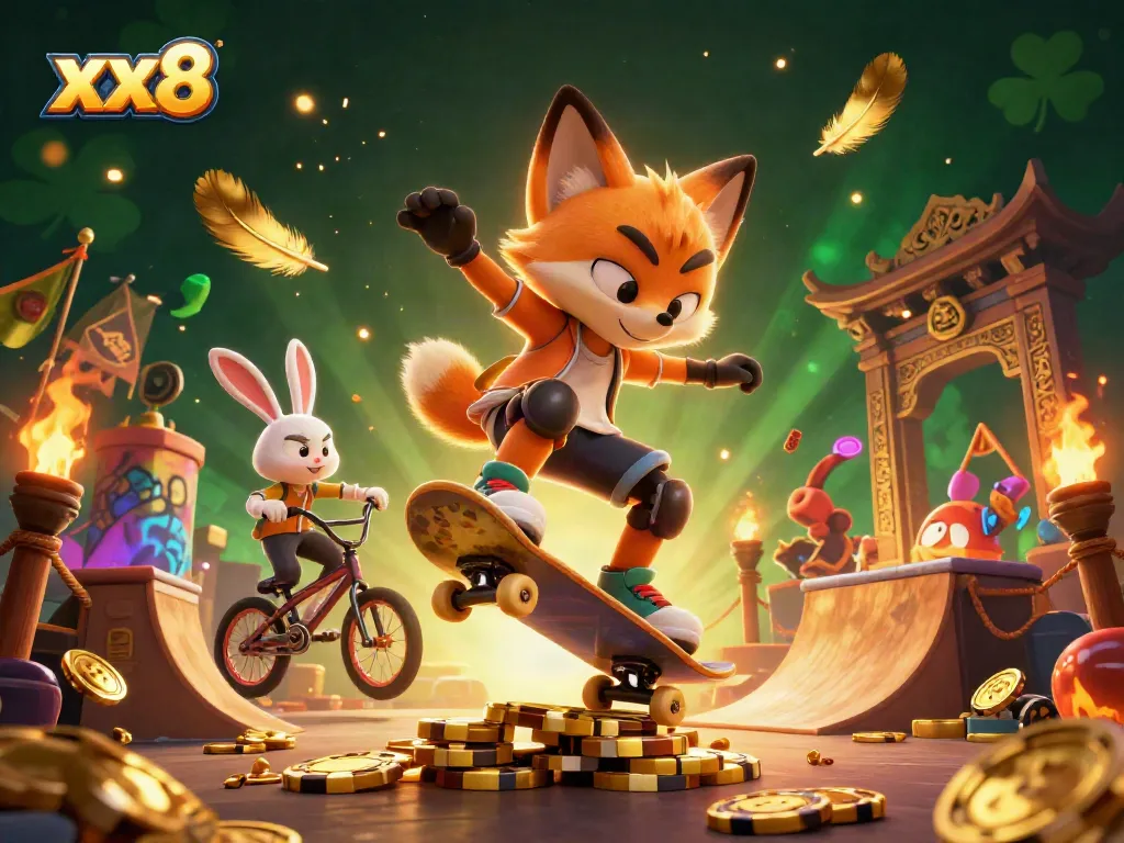 Engage with the exhilarating xx8 casino experience, featuring vibrant gameplay elements and dynamic characters.