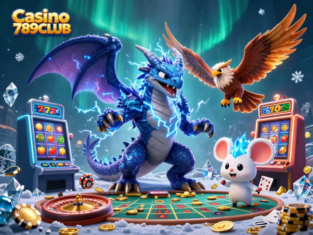 Engaging scene showcasing Casino 789CLUB with vibrant characters and lively gaming elements.