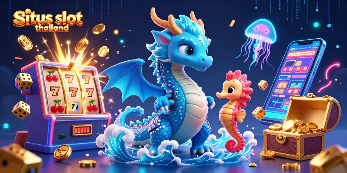 Experience the thrill of situs slot thailand with vibrant characters, dynamic slots, and dazzling casino elements.