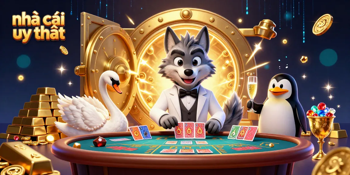 Experience thrilling moments at nhà cái uy tín with vibrant characters and dazzling casino elements.