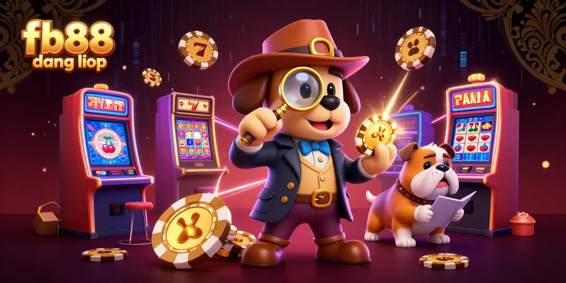 Engage in the excitement of fb88 đăng nhập with a detective and his companion uncovering hidden treasures in a vibrant casino