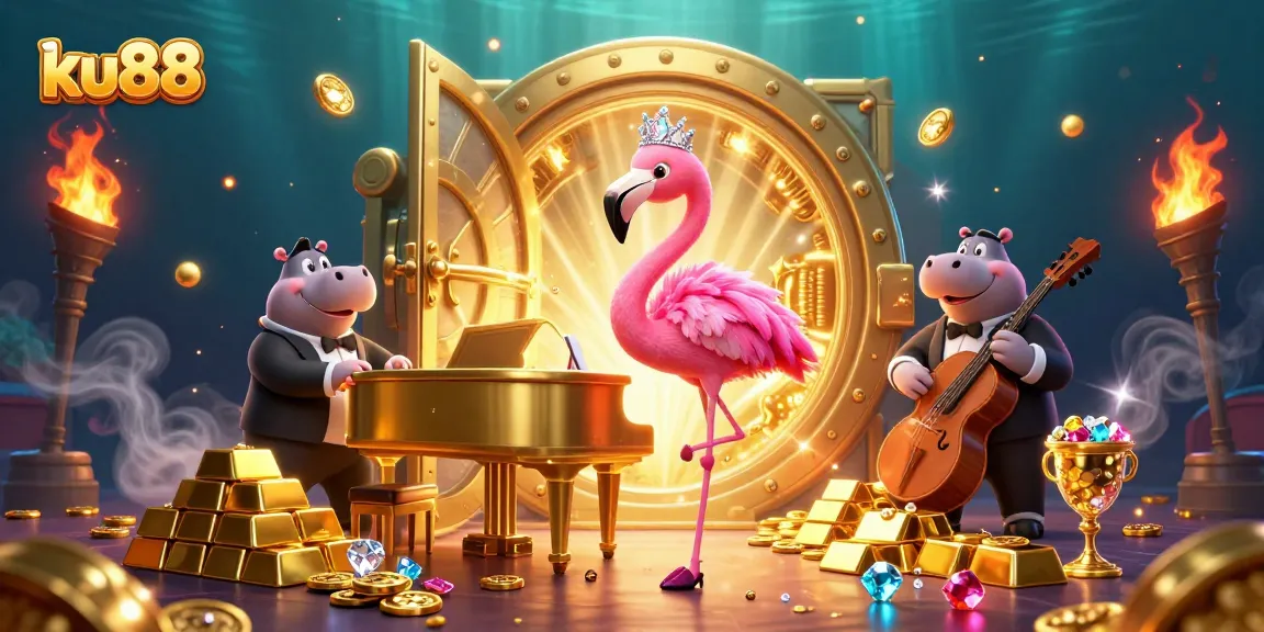 Experience the thrill of ku88 with dazzling casino elements and vibrant characters.